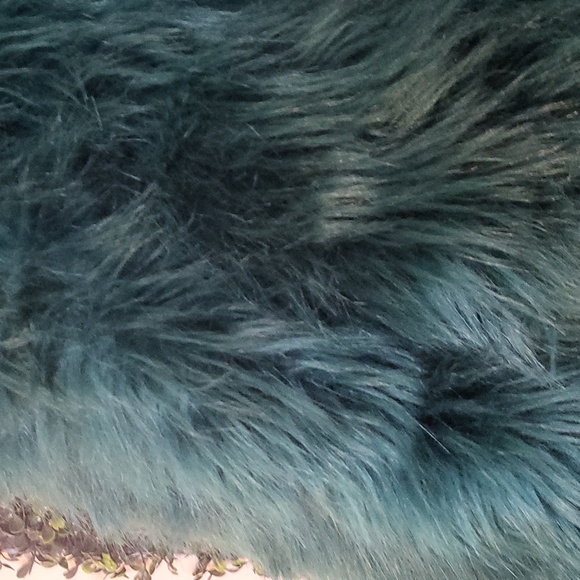 SHEIN Dark Green Teddy Jacket - Picture 5 of 7